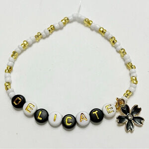 Taylor Swift Friendship Bracelet Eras Tour Delicate Reputation w/ Charm